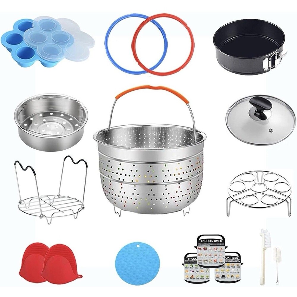 Pressure Cooker Accessories Compatible with Instant Pot 6 Qt Steamer Basket NEW
